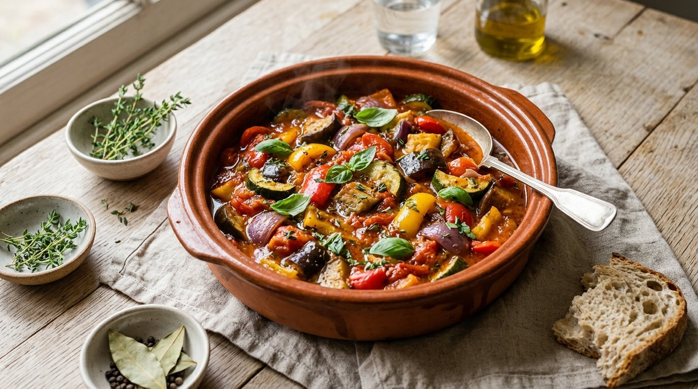Ratatouille: the classic Provençal vegetable stew