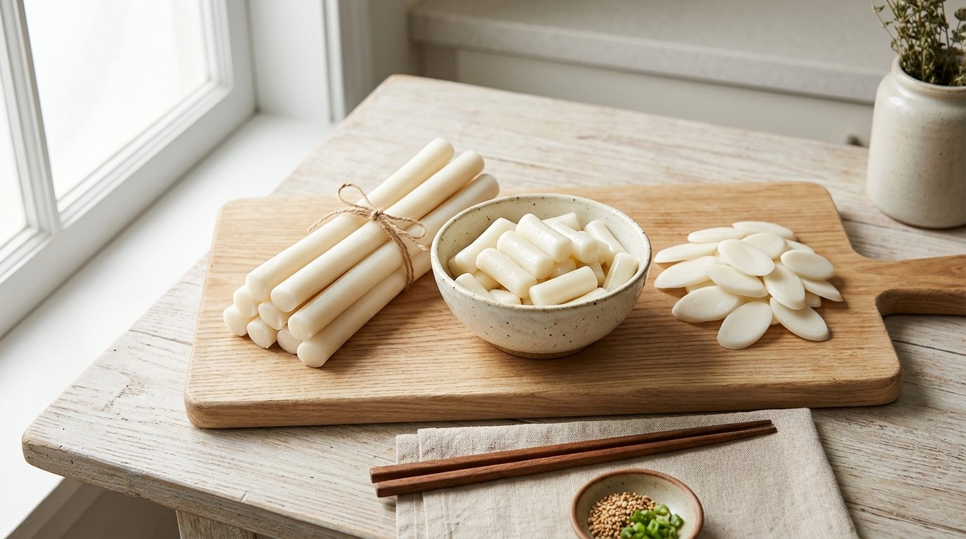 Tteok (Korean rice cakes): types, buying tips and how to cook them